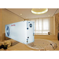 Meeting integral air source heat pump heating and cooling CE CB hot water heater heat pump